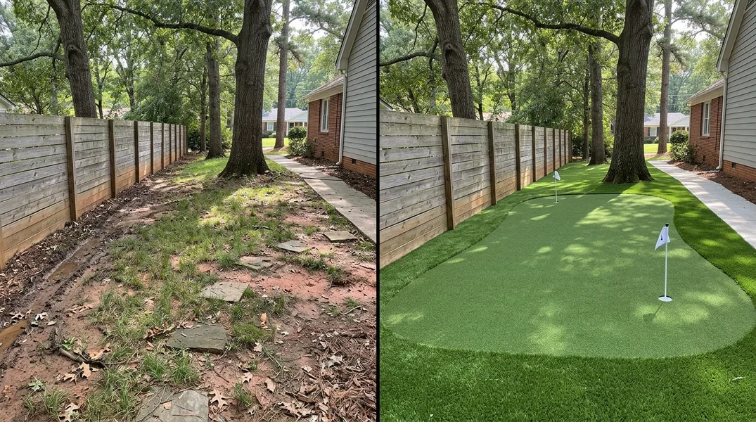 Greenville Artificial Grass Cost Guide 2026: Backyards, Pet Turf and Putting Greens